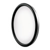 United Pacific 8-1/2" Stainless Steel 320R Convex Mirror - Offset Mounting Stud - Heated