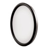 United Pacific 8-1/2" Stainless Steel 320R Convex Mirror - Centered Mounting Stud - Heated