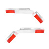 United Pacific Aluminum 45 Degree Angled Conspicuity Reflector Top Flap (Pair)