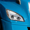 United Pacific Chrome LED Projection Headlight with LED Position Light - Passenger