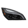 United Pacific Blackout LED Projection Headlight with LED Position Light & Turn Signal - Passenger
