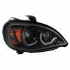 United Pacific Blackout Projection Headlight with Dual Function Light Bar - Passenger