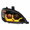 United Pacific Blackout Projection Headlight with Dual Function Light Bar - Passenger