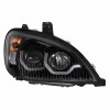 United Pacific Blackout Projection Headlight with Dual Function Light Bar - Passenger