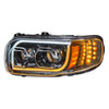 United Pacific High Power LED Headlight with 16 LED Turn and 57 LED Turn Bar - Driver