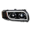 United Pacific High Power LED Headlight with 16 LED Turn and 57 LED Turn Bar - Passenger