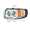 United Pacific High Power 10 LED Headlight - Passenger