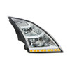 United Pacific LED Headlight with Sequential LED Signal & Position Light Bars - Passenger