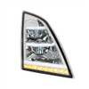 LED Headlight with Sequential LED Signal & Position Light Bars - Passenger