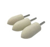 Zephyr Felt Polishing Tapered Rolls (3 Pack)