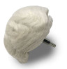 Zephyr Goblet Buff Round End Shank Mounted - 4"