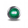 Trux 3/4" Button Dual Revolution LED Light - Amber/Green