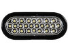 Buyers Products 6" Clear Oval Recessed Strobe Light With 24 LED