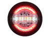 Combination 4 Inch LED Stop/Turn/Tail, Backup, and Amber Strobe Light