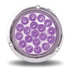 4" Dual Revolution Flangemount Red/Purple LED