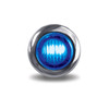 Mini Button Dual Revolution Amber/Blue LED