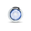 Mini Button Dual Revolution Amber/Blue LED with Reflector & Silicone Locking Ring (1 Diode)