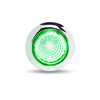 Trux Accessories Mini Button Dual Revolution Red/Green LED with Reflector & Silicone Locking Ring (1 Diode)