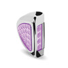 Trux Accessories Peterbilt Side Headlight Triangle Dual Revolution Amber/Purple LED (24 Diodes)