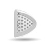 Trux Accessories Peterbilt Side Headlight Triangle Dual Revolution Amber/Green LED (24 Diodes)