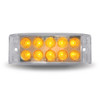 Trux Accessories 2" X 6" Dual Revolution Trailer LED - Amber/Blue (10 Diodes)