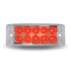 Trux Accessories 2" X 6" Dual Revolution Trailer LED - Red/Blue (10 Diodes)
