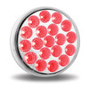 Trux Accessories 4" Clear Red Stop, Turn & Tail LED (19 Diodes)