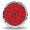 Trux Accessories TRUX 4" Red Stop, Turn & Tail Flangemount LED (19 Diodes) - TLED-419RF