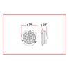 Trux Accessories TRUX 4" Red Stop, Turn & Tail Flangemount LED (19 Diodes) - TLED-419RF