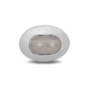 Trux Accessories Mini Oval Button Clear Amber LED - 3 Wire