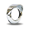 Trux Accessories 2.5" Chrome Plastic Bezel - Visor