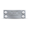 Trux Accessories Rear Center Panel with 4 x 4" (Red & Back-Up) & 2 License Light LEDs