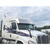 Trux Accessories 18" Freightliner Cascadia Blank Sunvisor (2008+)