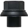M22-1.50 Wheel Nut with Black Finish; 33 mm Across the Flats, 19 mm Sleeve Length, 10 pack
