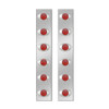 Phoenix Design Rear Breather Light Set - Red Lens