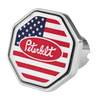 Custom Knobs Peterbilt Logo Octagon Knob - USA Flag