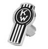 Kenworth Logo Shape Knob - Black