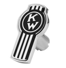 Custom Knobs Kenworth Logo Shape Knob - Black