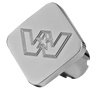 Custom Knobs Western Star Logo Square Knob - Chrome
