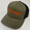 Fitzgerald Richardson Trucker Hat - Black/Forest Green