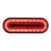 6" Oval Mirage Stop/Turn/Tail Light (Red/Clear)