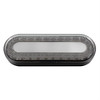 United Pacific 6" Oval Mirage Stop/Turn/Tail Light (Red/Clear)