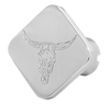 Bull Head Logo - Square Knob