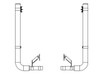 Lincoln Chrome Peterbilt 589 Exhaust Kit