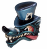 Twisted Shifterz Top Hat Wolf Shifter Knob