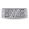 Trux Accessories 2" x 6" Red Marker Rectangular LED Light - (10 Diodes)