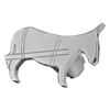 Custom Knobs Chrome Mule Shape Brake Knob