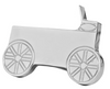 Custom Knobs Chrome Wagon Shaped Air Brake Knob
