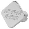 Chrome Square Shaped Air Brake Knob - Icon 900