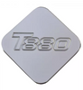 Custom Knobs Chrome Square Shaped Air Brake Knob - T880